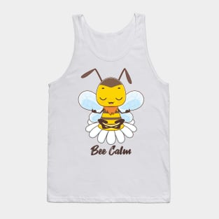 Bee calm design Tank Top